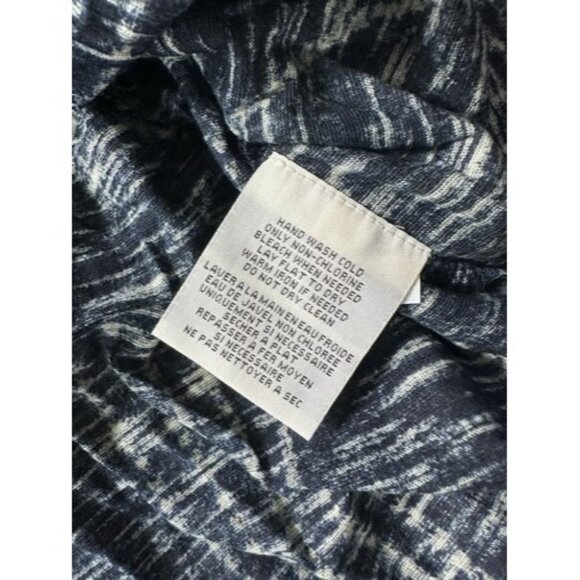 Demin & Supply Ralph Lauren Fringe Lace up V neck Top Boho Hippie Size Small - Picture 10 of 13